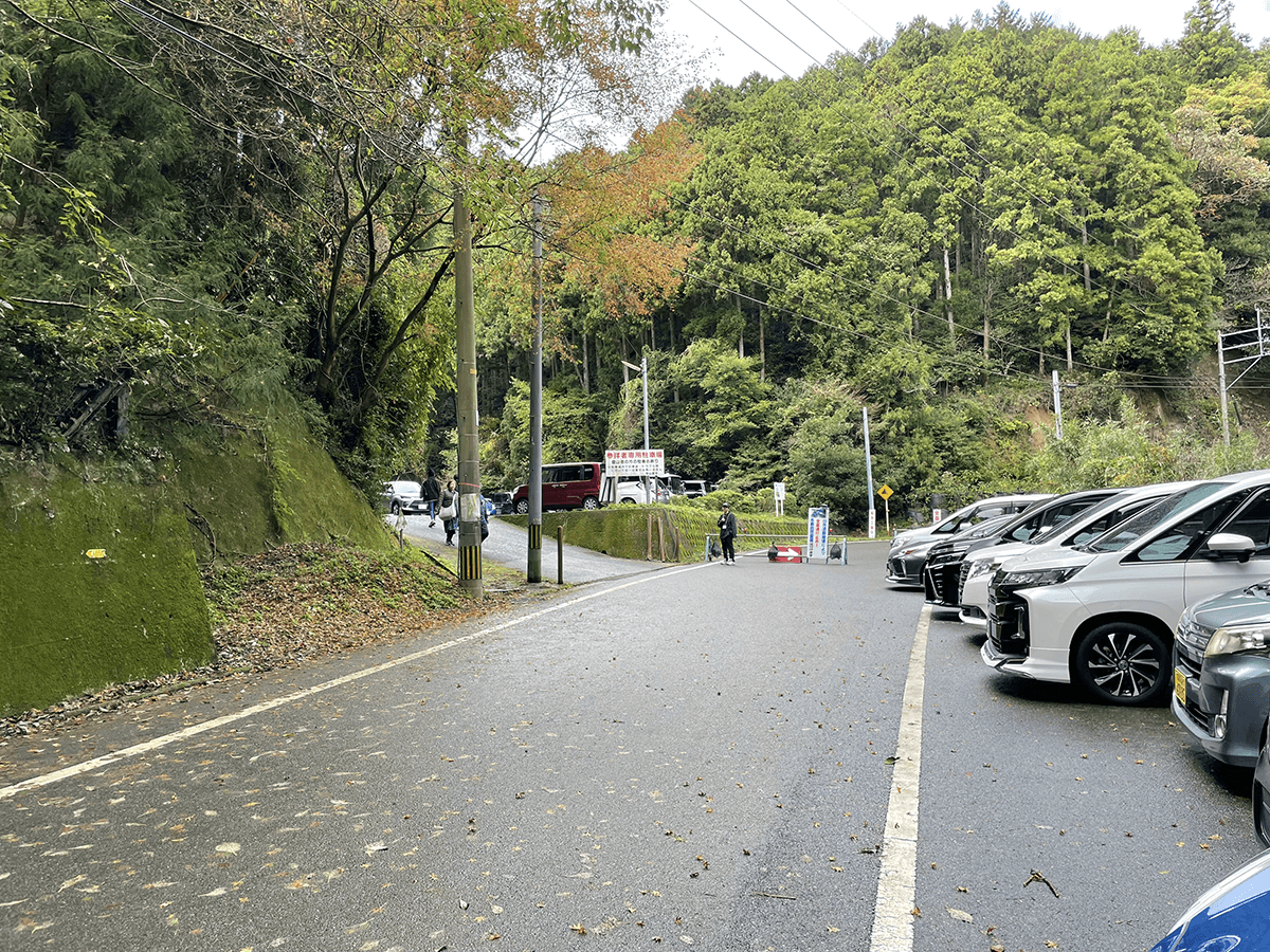 雷山千如寺大悲王院　駐車場