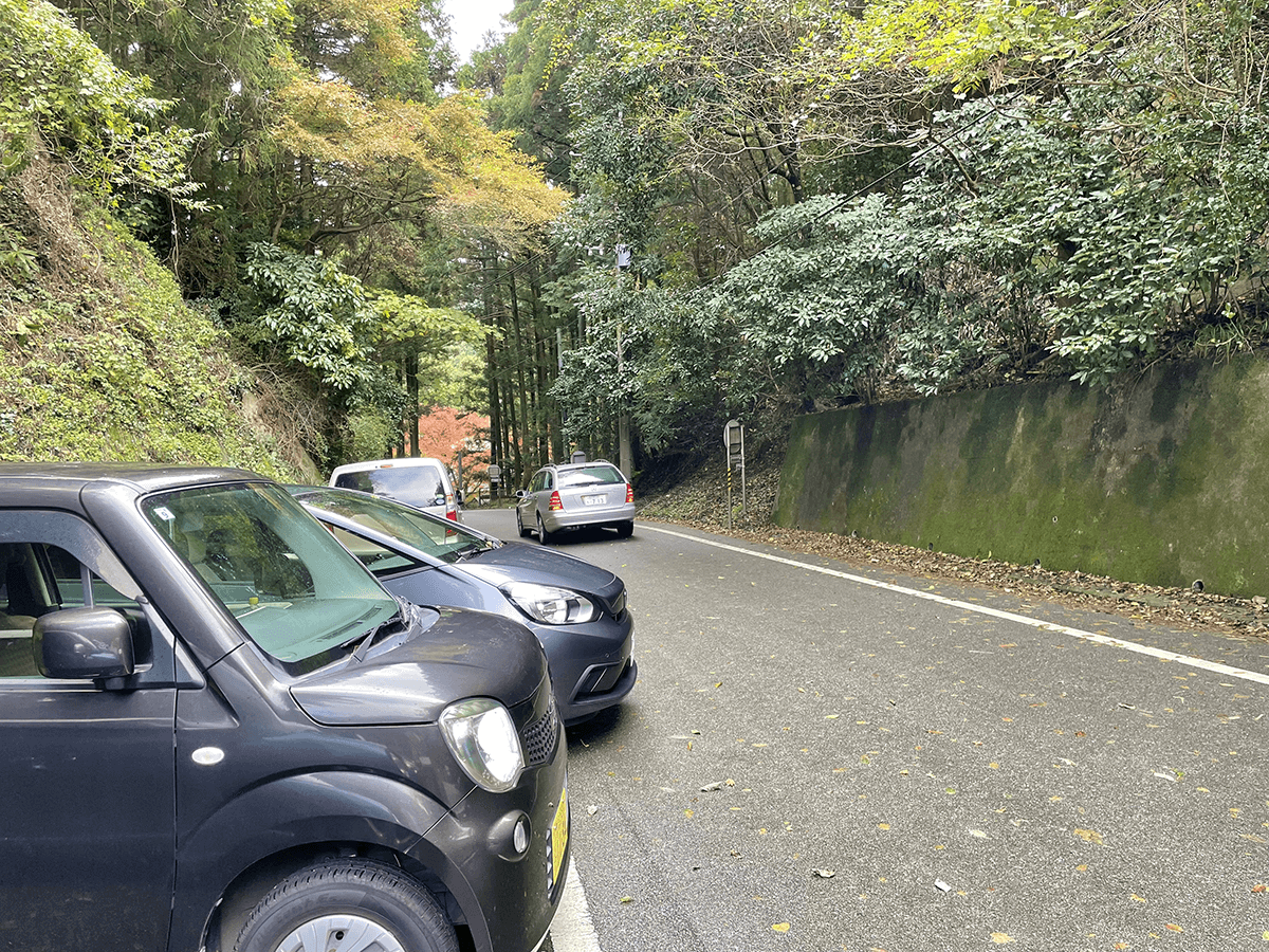 雷山千如寺大悲王院　駐車場