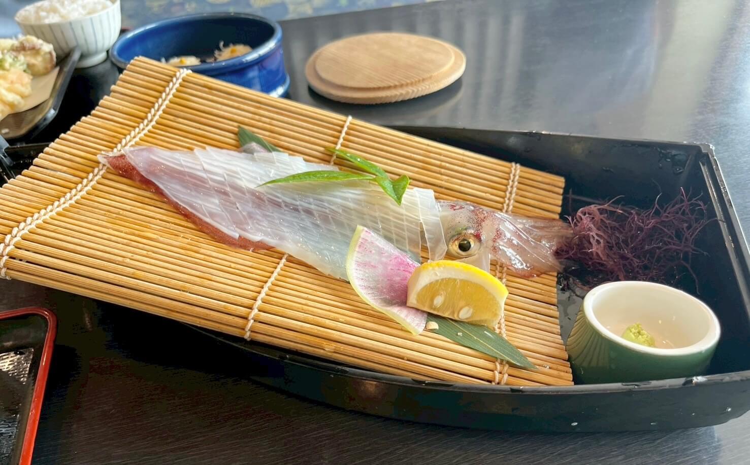 河太郎　いか活造り定食