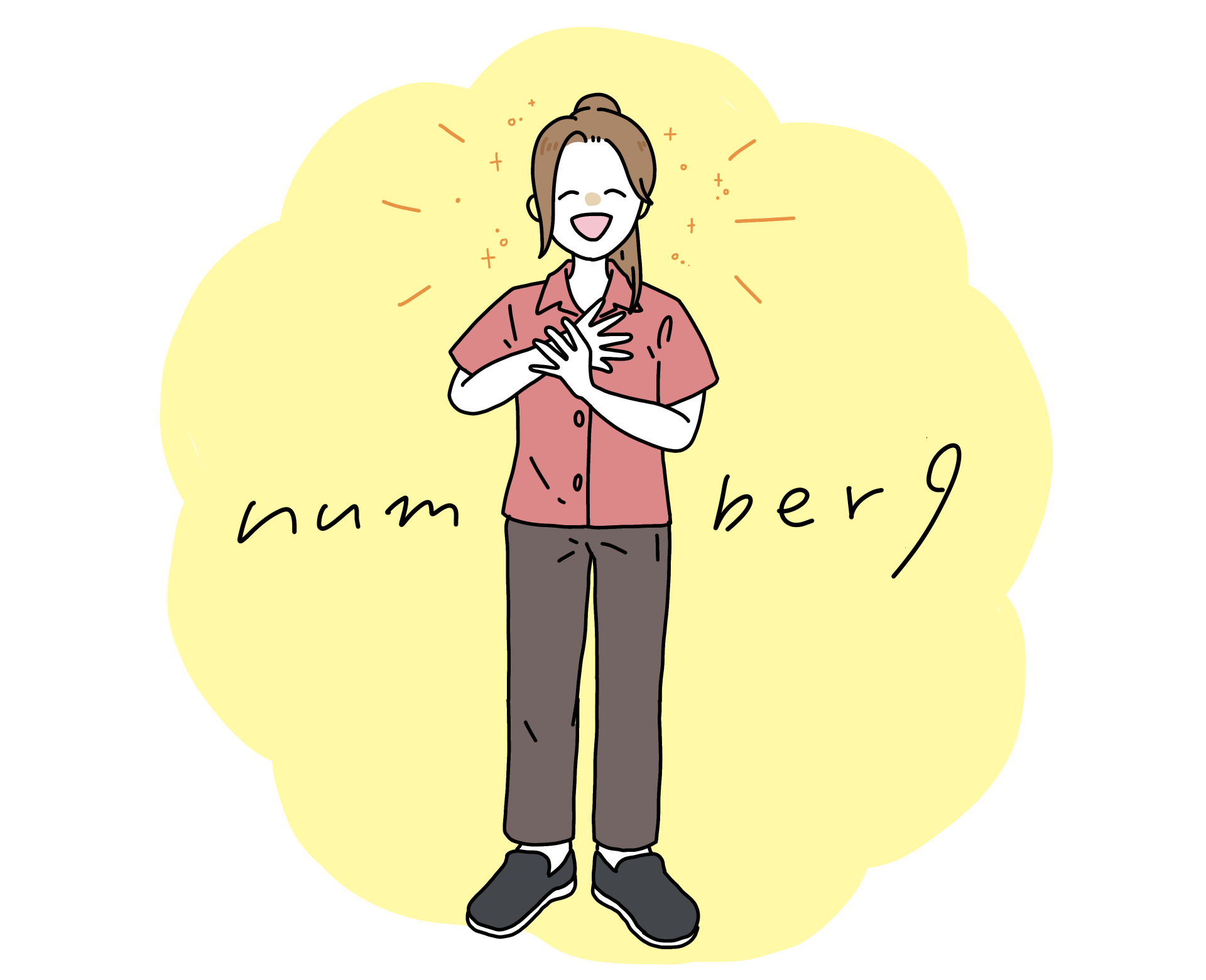 女性のイラスト