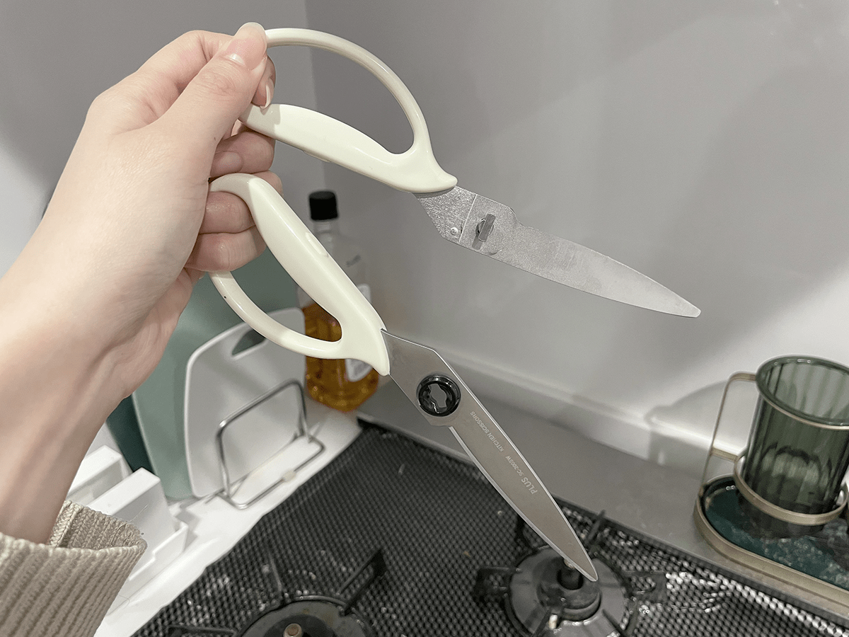 プラス　キッチンばさみ