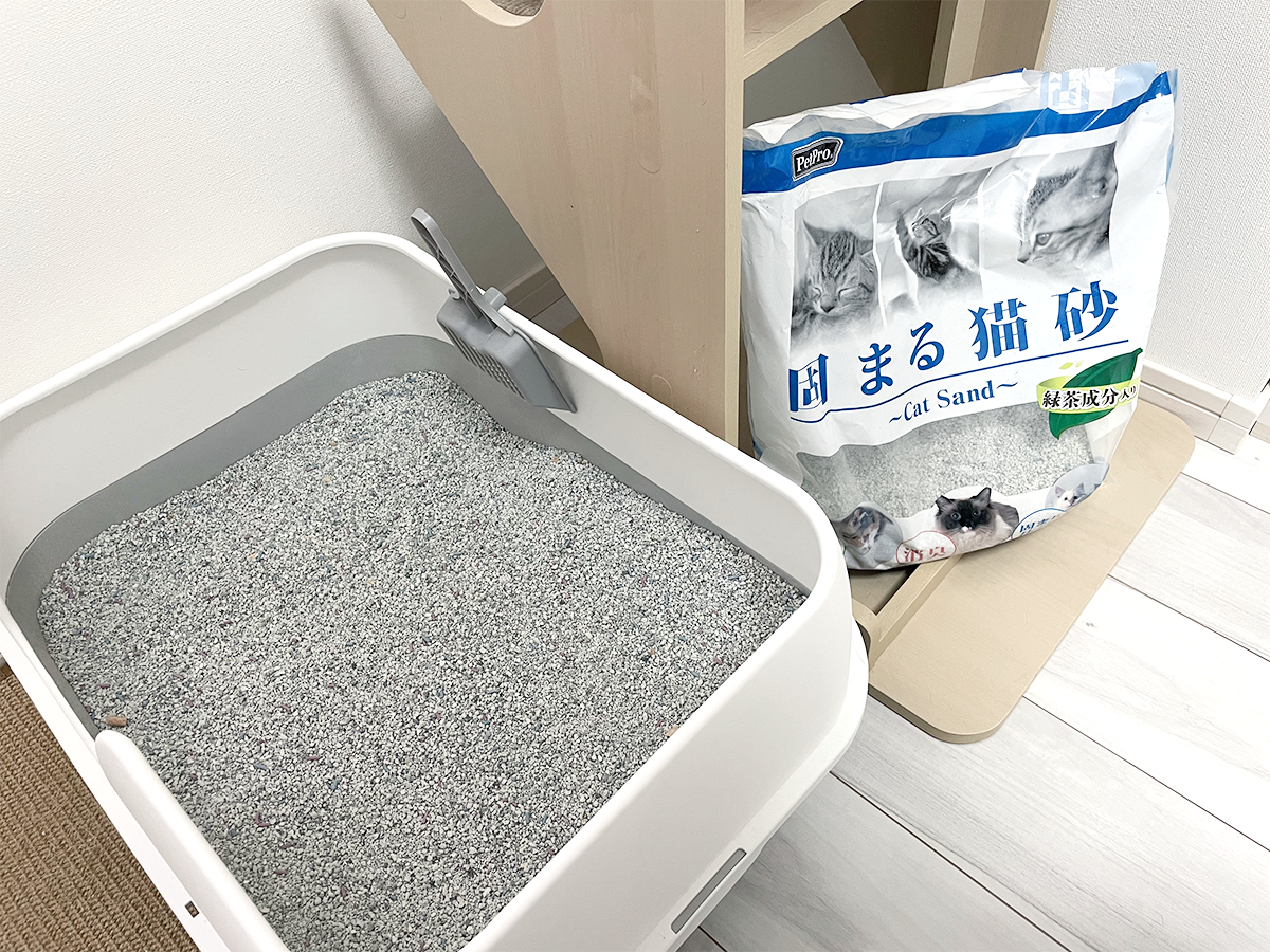 ペットプロ 固まる猫砂